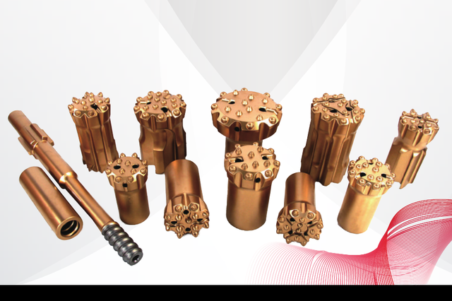 Broca de martillo en cabeza (Top Hammer)